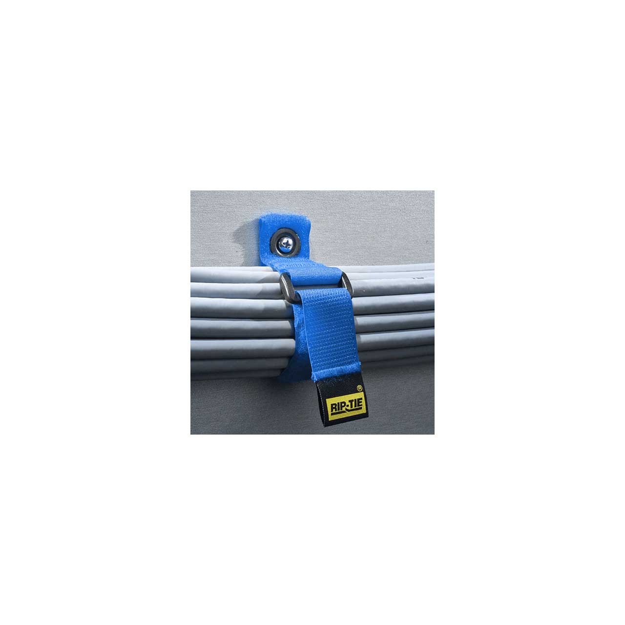 Rip-Tie N-10-G10 BU Cinch Strap 1 x 10 Inch - Blue - 10 Pack N-10-G10 BU
