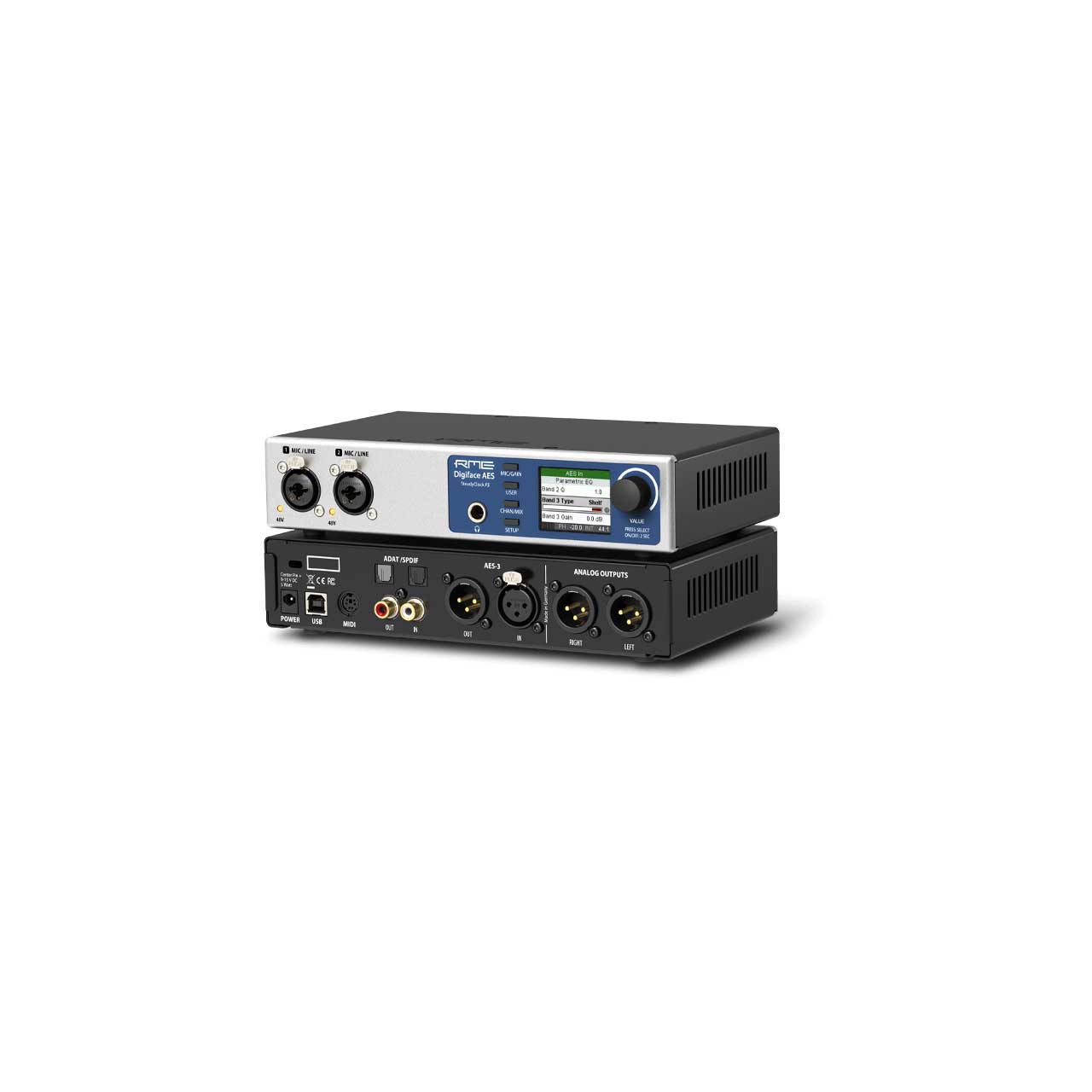 Luftpost reform Udlevering RME DIGIFACE AES 1RU 24 Bit/192 kHz USB Audio Interface with 2x Analog I/O  / Phones / AES/EBU / S/PDIF and ADAT with SRC