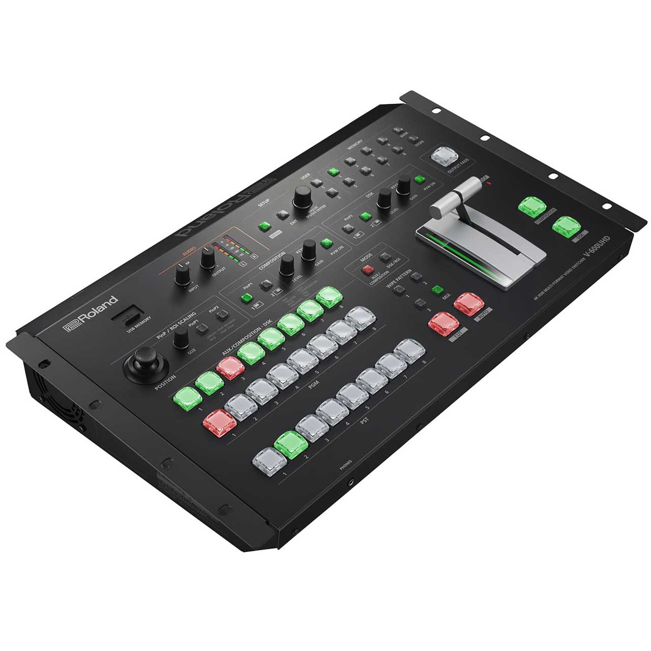 Roland V-600UHD 6-Input HDR 4K/UHD HDMI & 12G-SDI Video Mixer Video Production Switcher