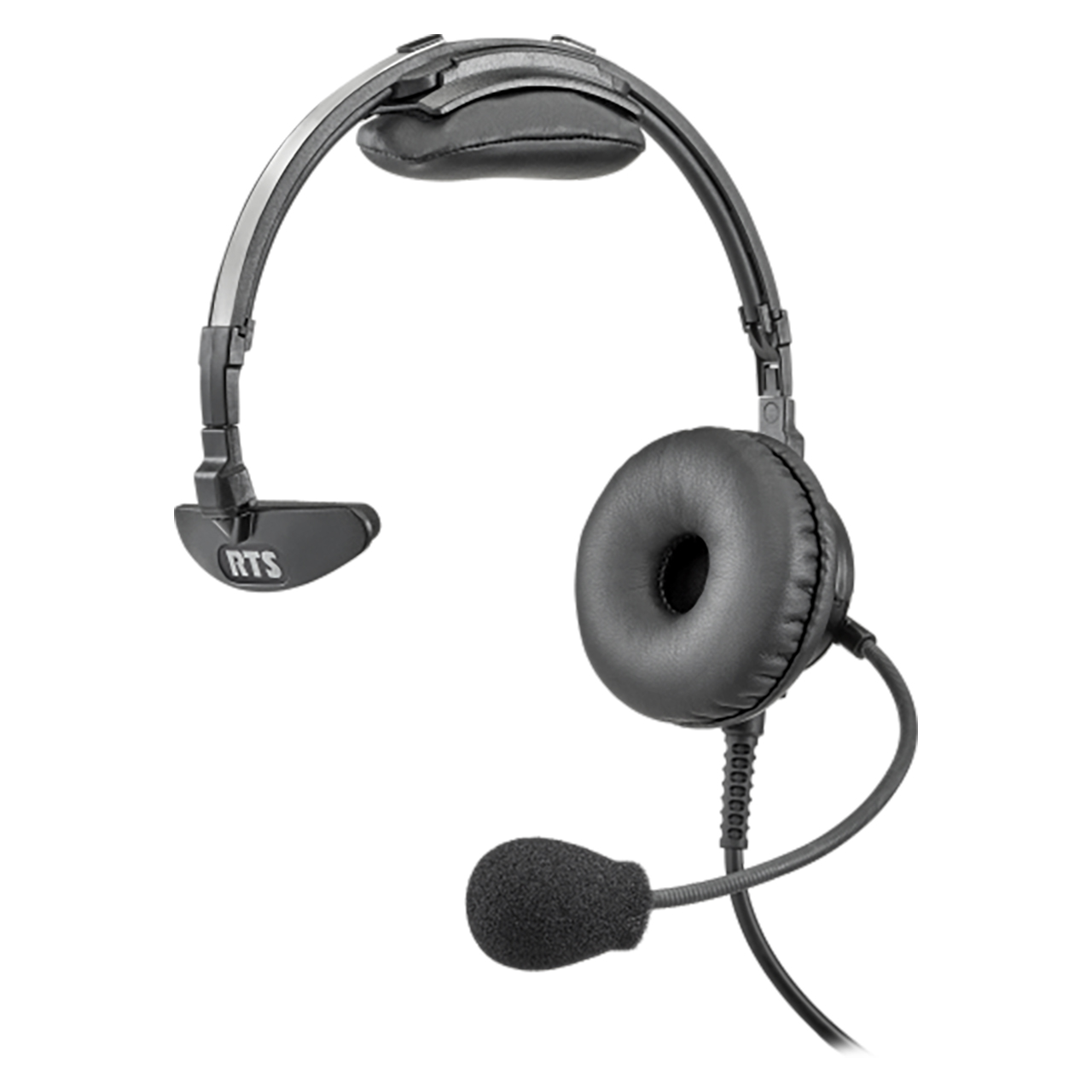 thumbnail image 2 of Shure BRH31M Single-sided Dynamic Headset Shure BRH31M-NXLR4F Broadcast Headset - Lightweight Single-Sided Dynamic Microphone, Cardioid, 270° Boom Single Ear Headset 2 of 9