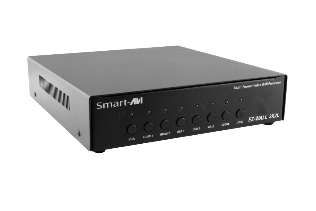 SmartAVI EZWALL2X2L 2x2 MultiFormat Video Wall Controller with HDMI