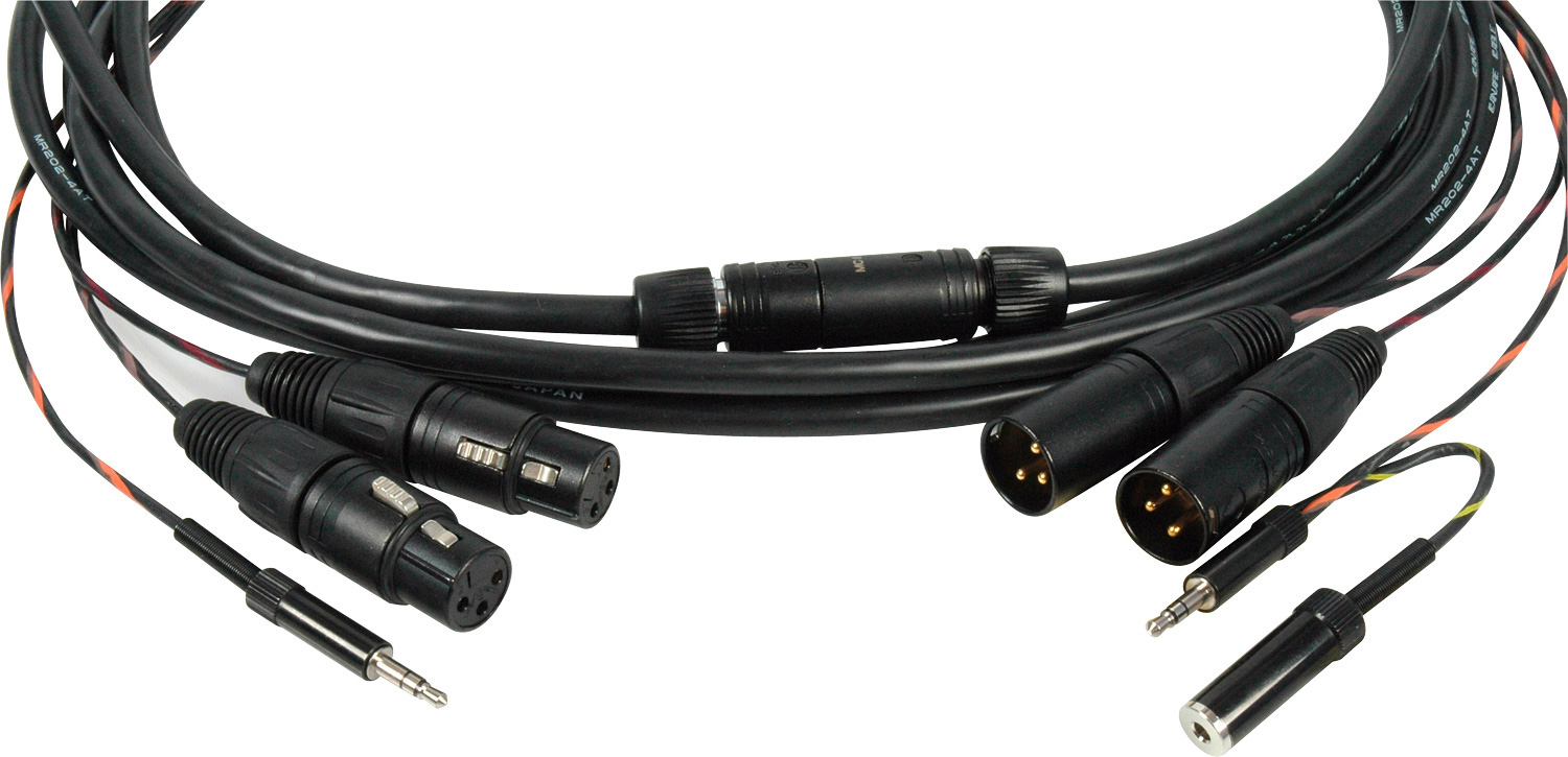 Sescom ENG Camera Field Breakaway Cable for Field Mixers 2-Channel XLR ...