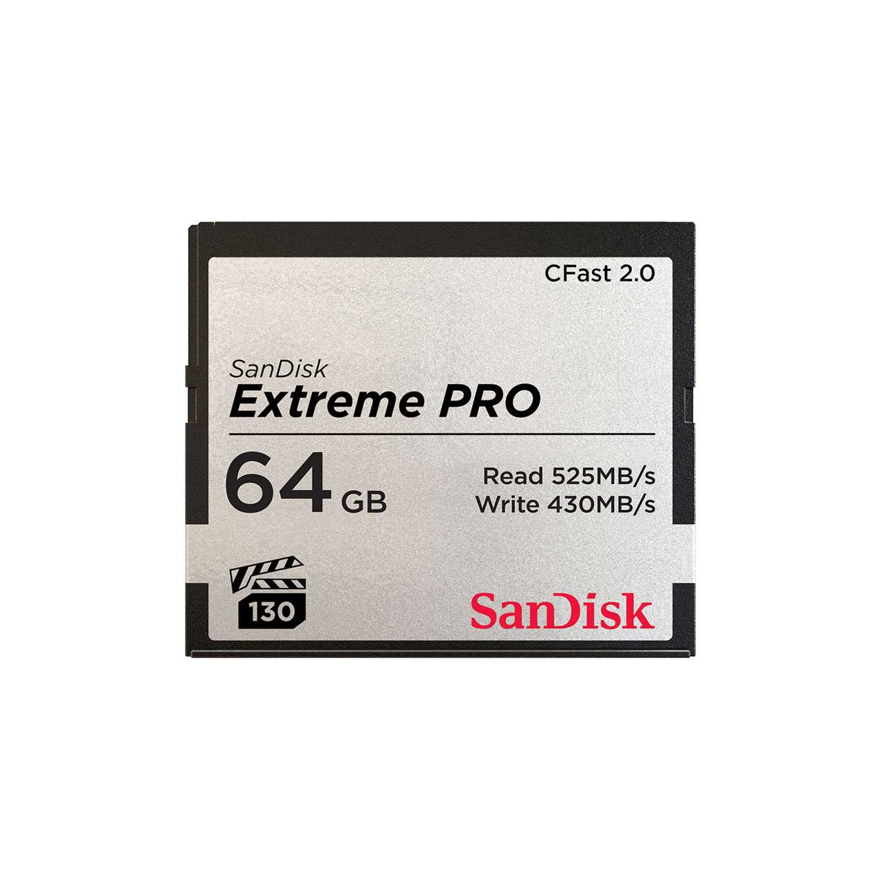 Sandisk SDCFSP-064G-A46D Extreme Pro CFast 2.0 Memory Card - 64GB