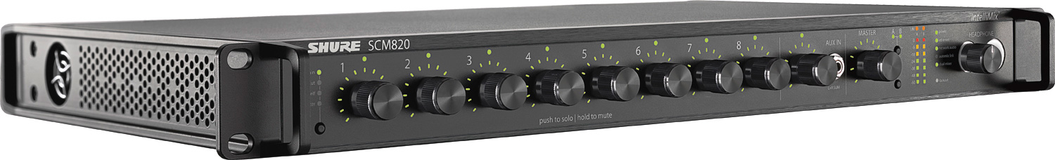 Shure SCM820-DAN-DB25 8-Channel Digital IntelliMix with DB25 & Dante