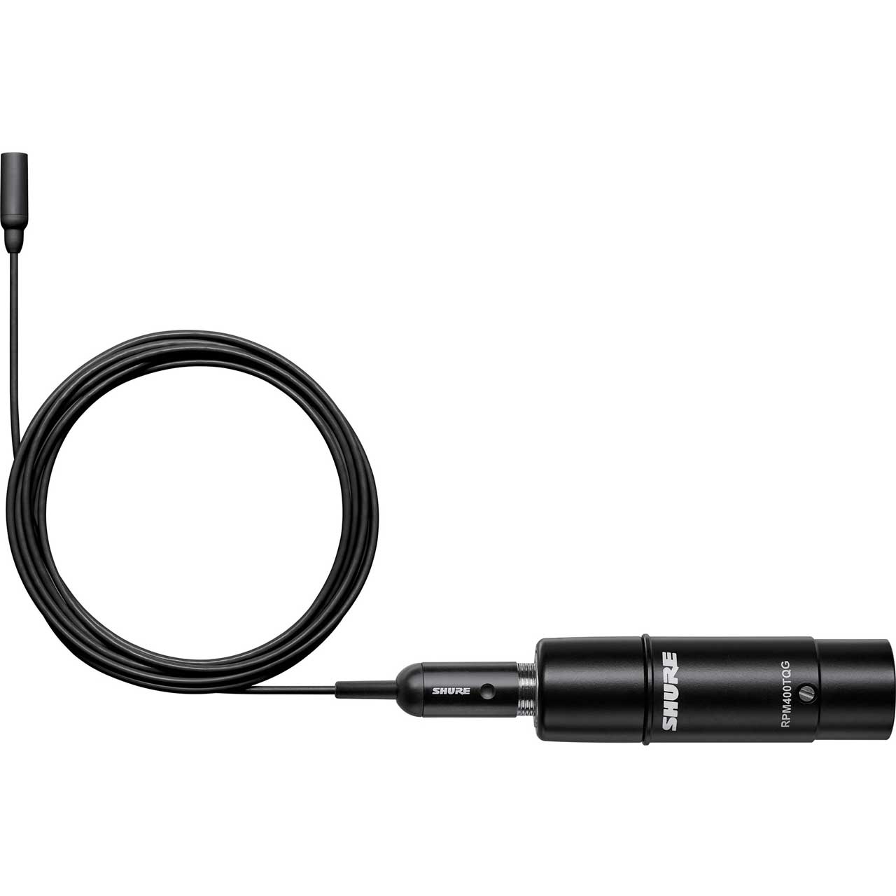 Shure TL48B/O-XLR-A TwinPlex TL48 3 Pin XLR Subminiature Lavalier  Microphone w/ Preamp Black