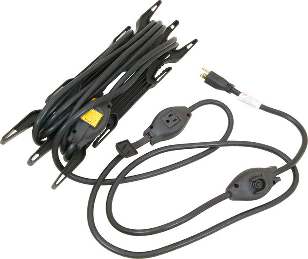 Stage Ninja MXC2512 25 ft 12 gauge 20 amp 5Tap Extension Cord