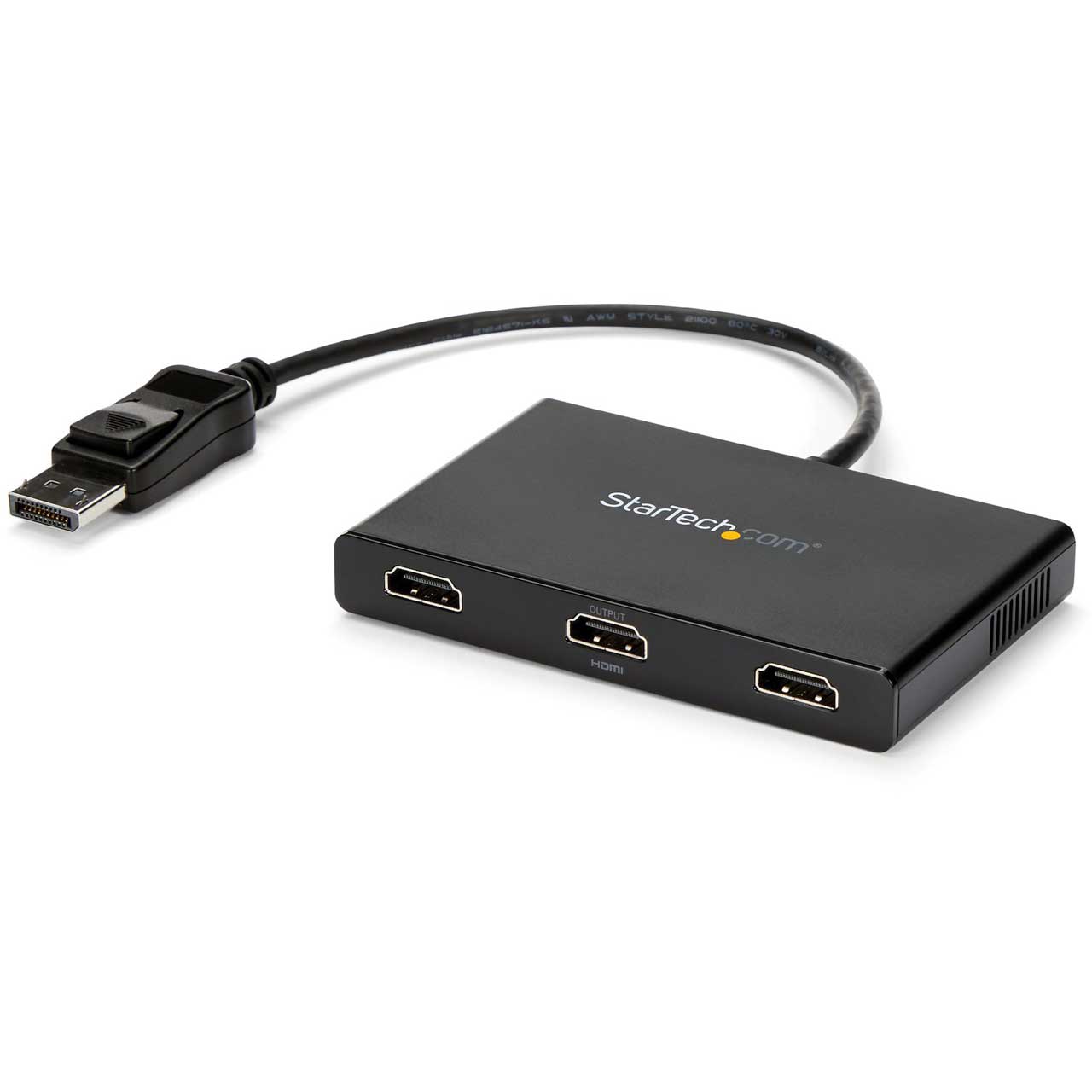2-port C2G DisplayPort to HDMI Monitor Splitter - 2 Port 4K HDMI MST Hub -  Video/audio splitter - 2 x HDMI - desktop