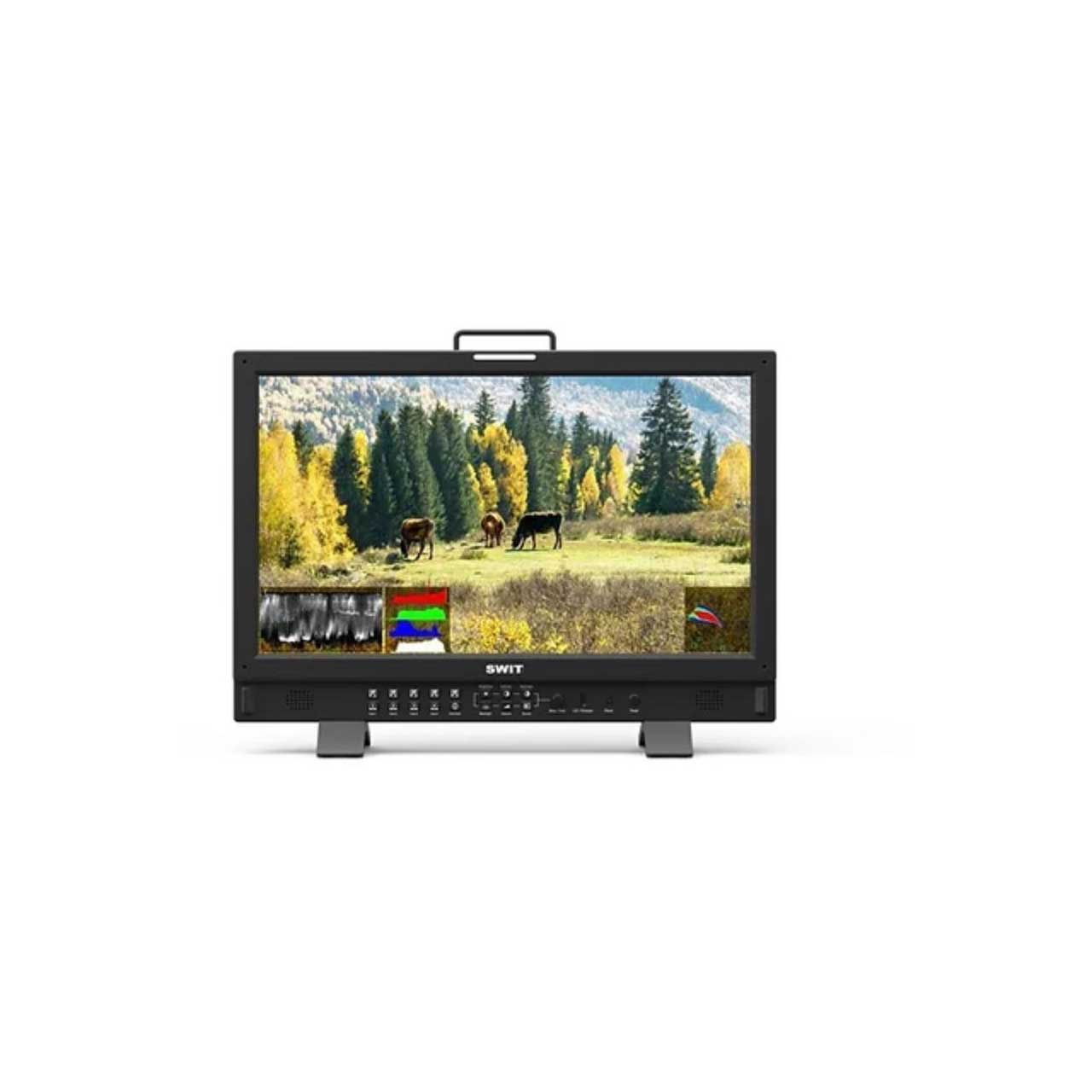SWIT BM-H215 21.5-inch 4K QLED Quadview Production Monitor - V-Mount BM-H215S