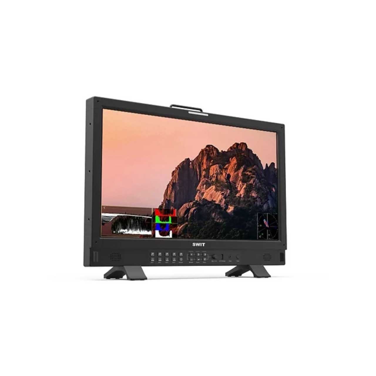 SWIT BM-H245 23.8-inch 4K QLED Quadview Production Monitor - V-Mount BM-H245S