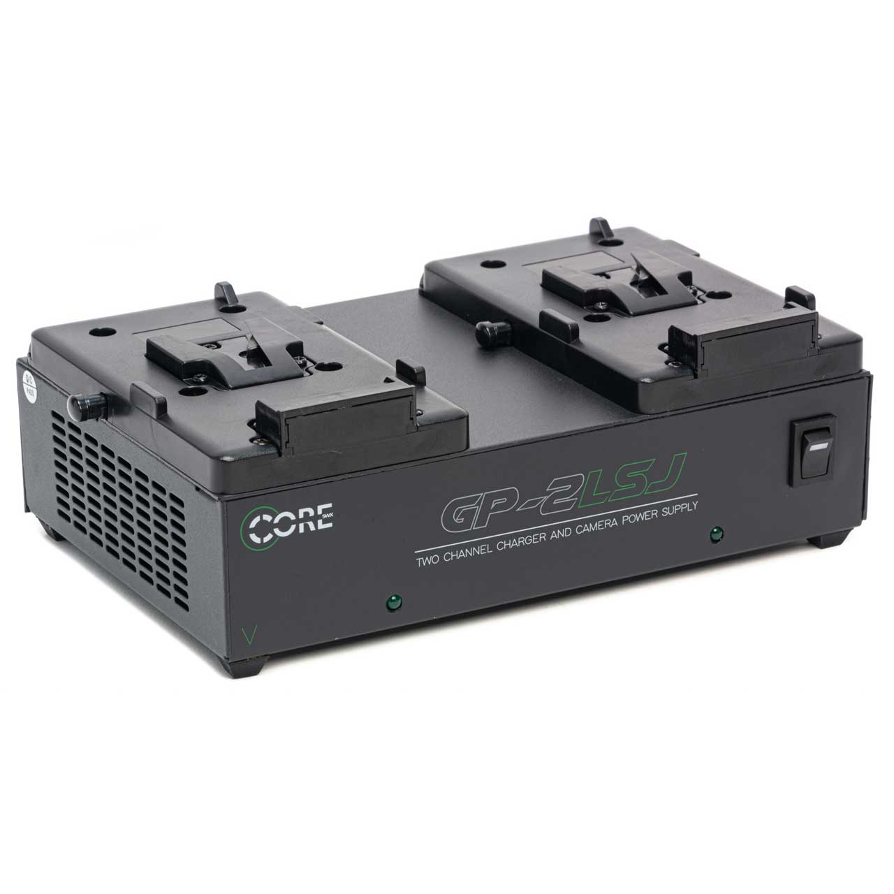 Two Channel Charger & Camera Power Supply #0135 New Switronix Core GP-2LSJ 