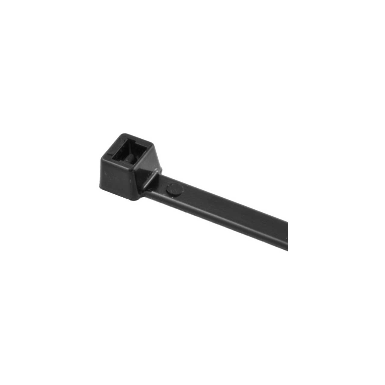 QTY 25 BLACK NYLON P CLIPS FOR CABLE DIAMETER 22.0MM 7/8"