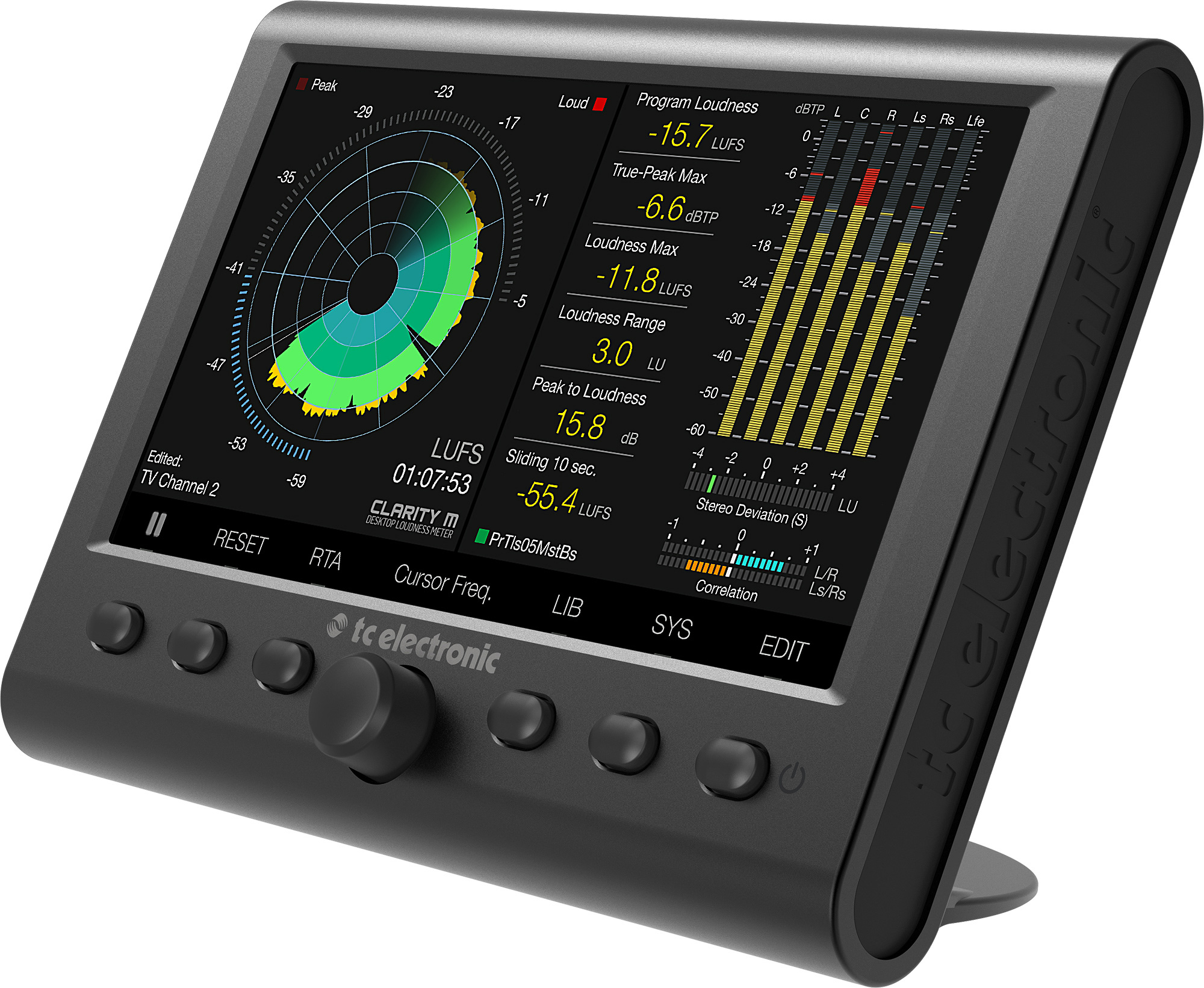 TC Electronic CLARITY M Desktop Audio Meter