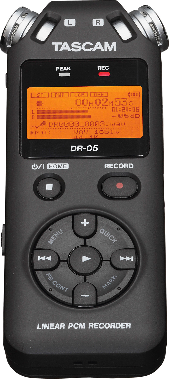 Tascam DR05 Linear PCM/MP3 Portable Digital Recorder