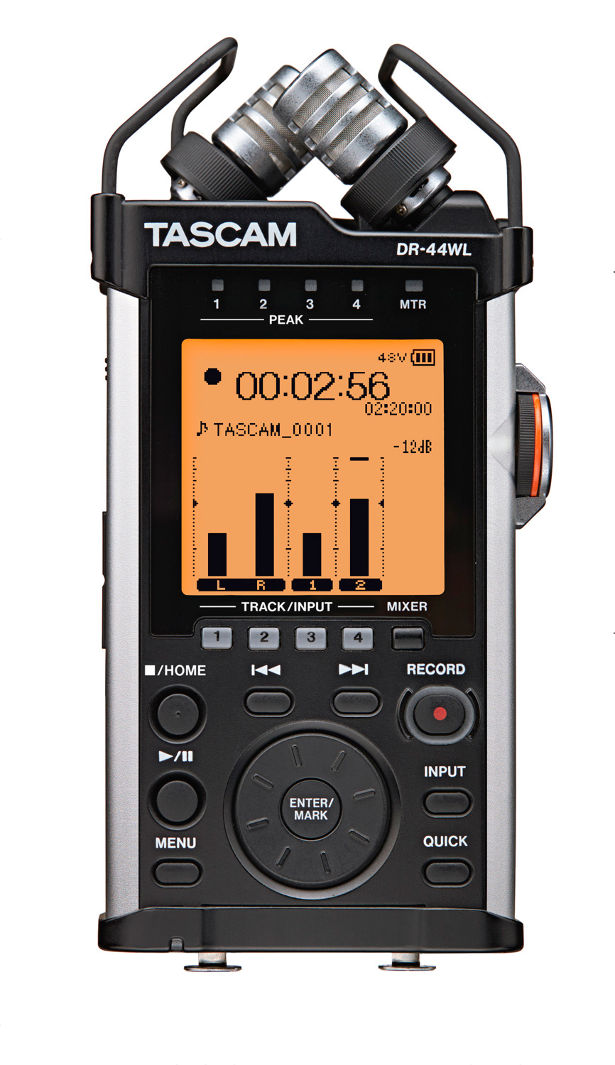Tascam DR44WL Portable Recorder with XLR and WiFi