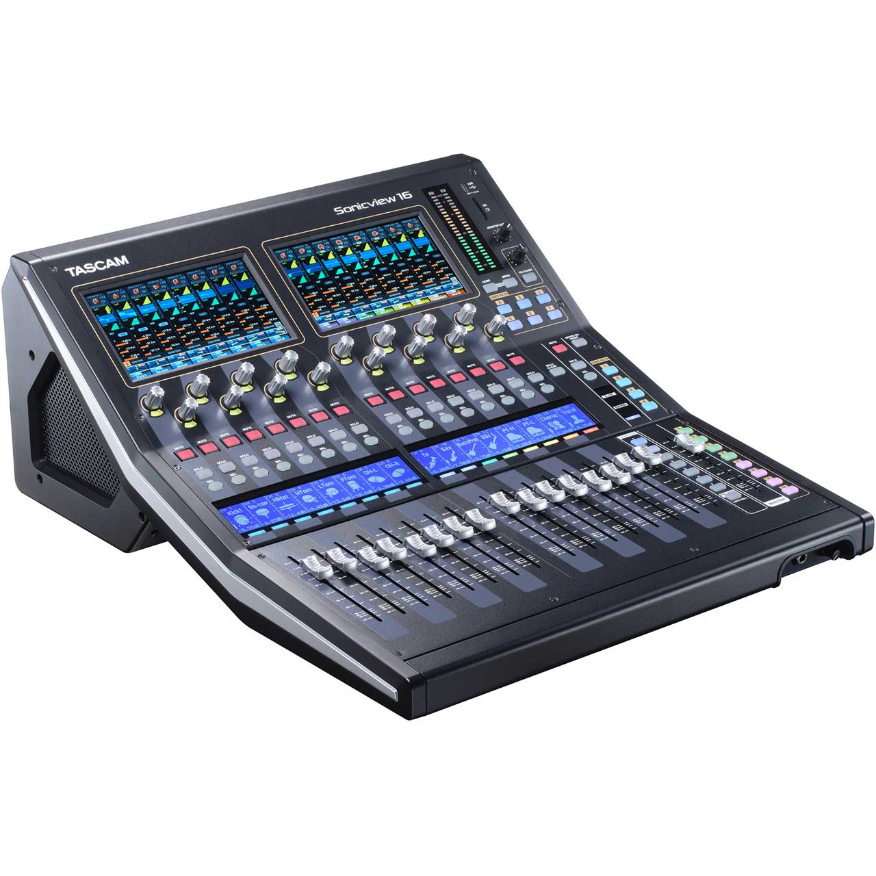 Tascam Sonicview 16XP 16-Channel Digital Audio / Multi-Track Live Recording Console with Dante