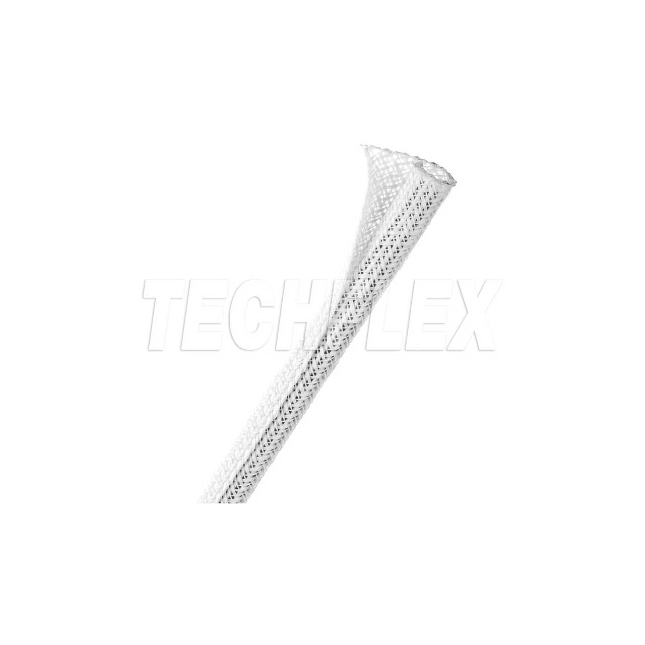 TechFlex F6N0.25 1 / 4 Inch F6 Self Wrap Sleeving - White - 100 Foot TFX-F6N0-25100WE
