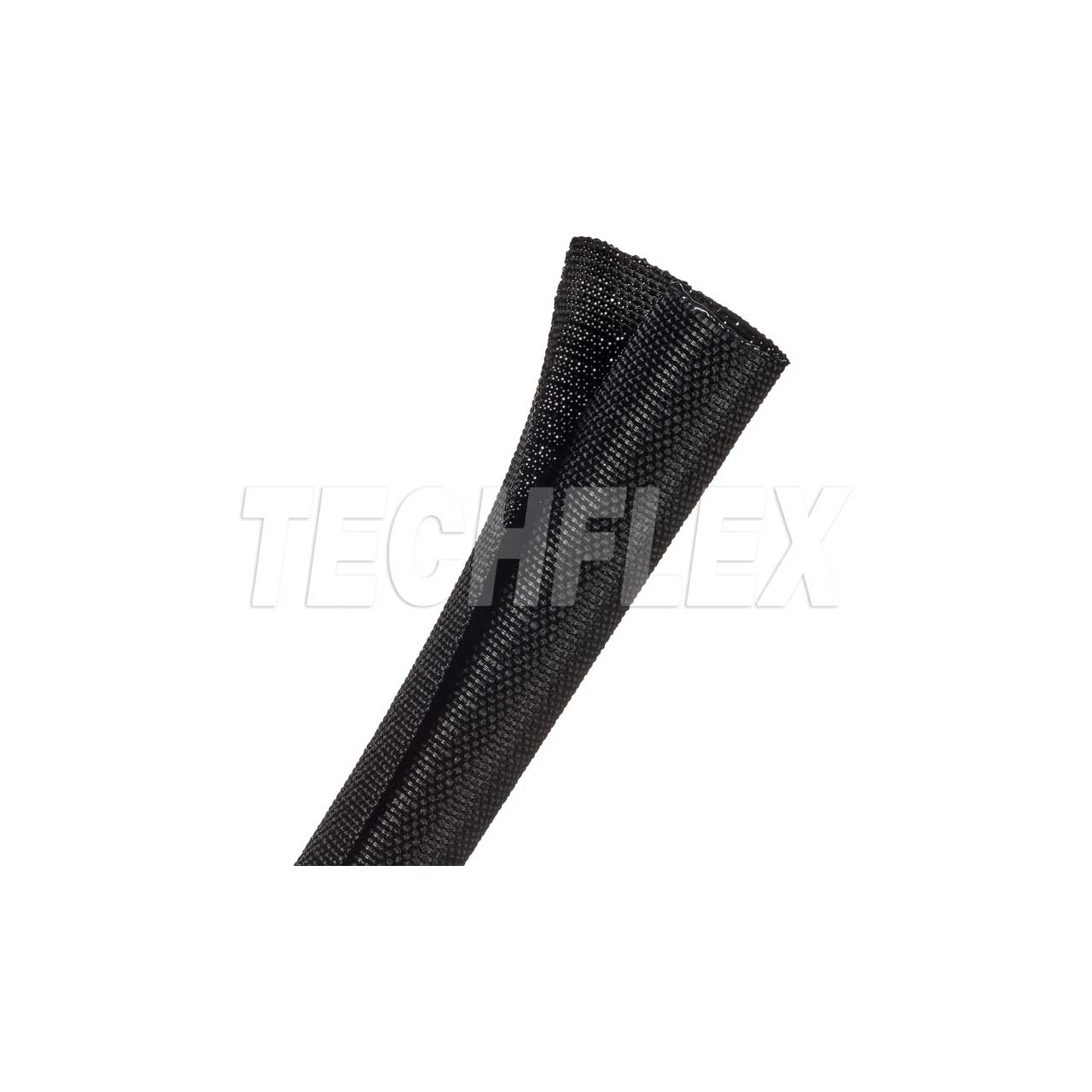 Techflex F6W0.75BK - F6 Woven Harness Wrap 3/4 in. Diameter - Black - 50 Foot  F6W0.75BK