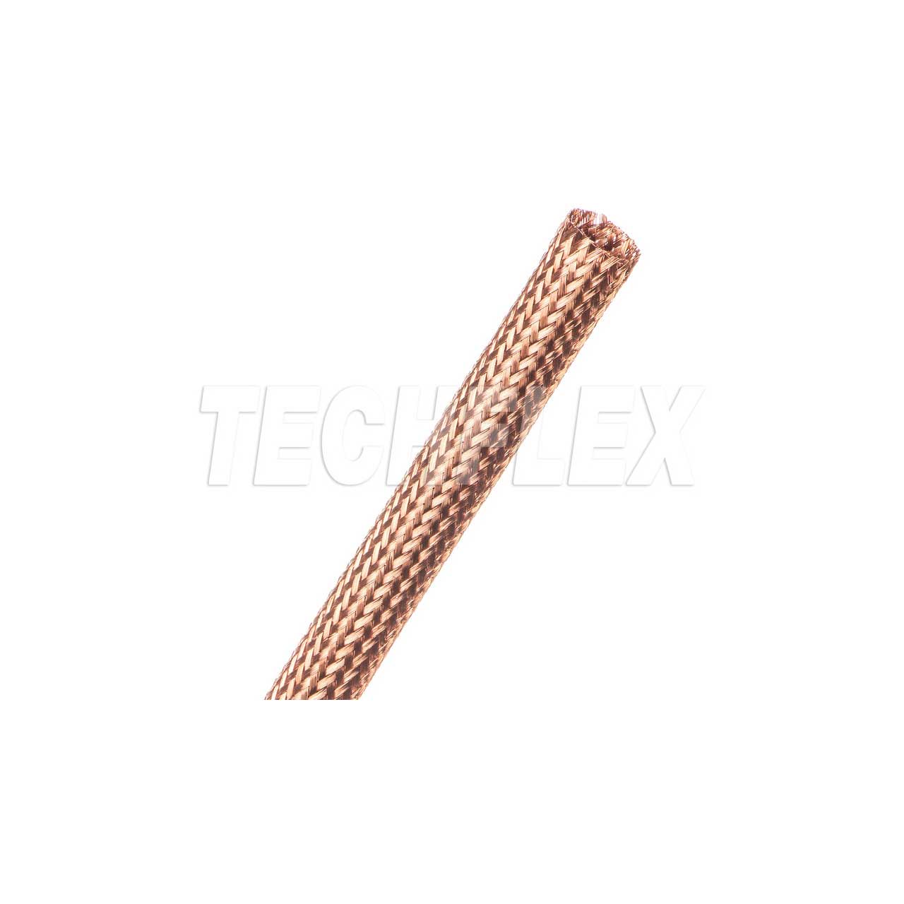 Techflex MBC0.38CP Flexo Copper Braid - 3/8 Inch - 25 Foot Spool  MBC0.38CP
