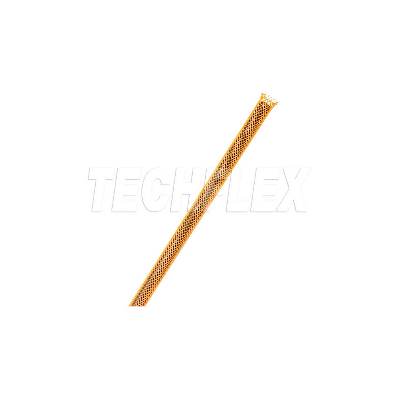 Techflex PTN0.13OR Flexo PET - 1/8-Inch Braided Cable Sleeve - Orange - 500 Foot PTN0.13OR 500 FOOT