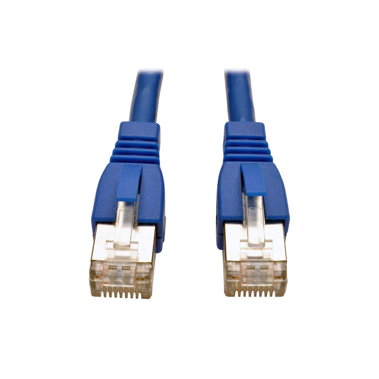 Tripp Lite Cat6a 10G Snagless Molded UTP Ethernet Cable (RJ45 M/M), PoE,  Black, 1 ft. (0.3 m)