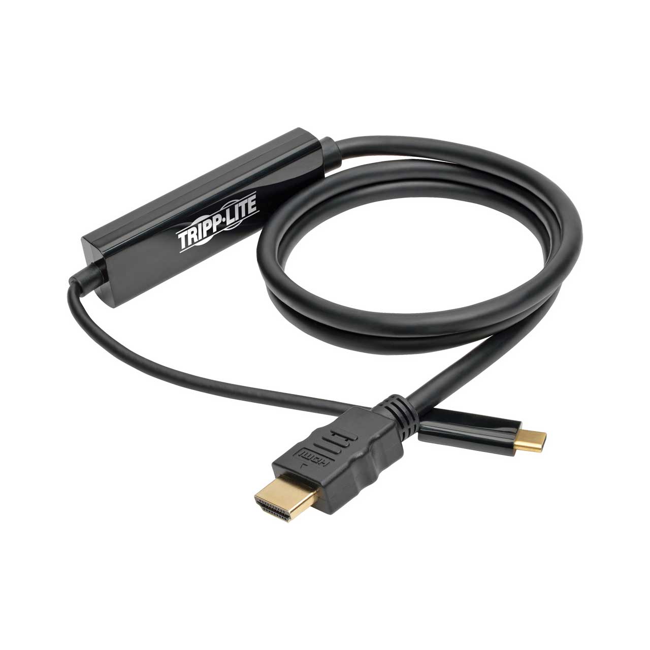 StarTech.com USB-C to HDMI Adapter - 4K 30Hz - Thunderbolt 3/4 Compatible -  Black - CDP2HD - Monitor Cables & Adapters 