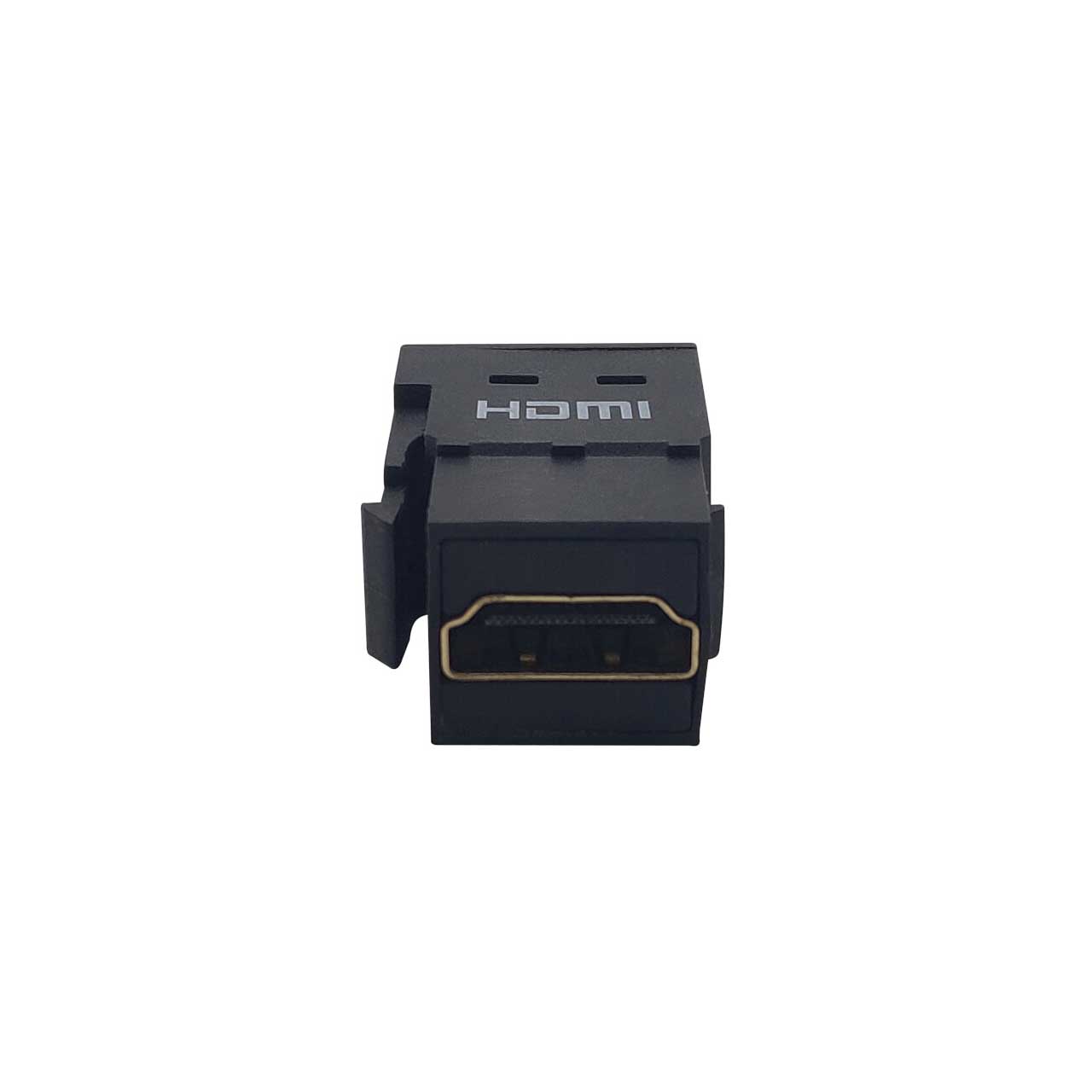 Tripp Lite P164-000-KPBK8K HDMI Panel-Mount Keystone Coupler F/F - Supports up to 8K 60Hz P164-000-KPBK8K