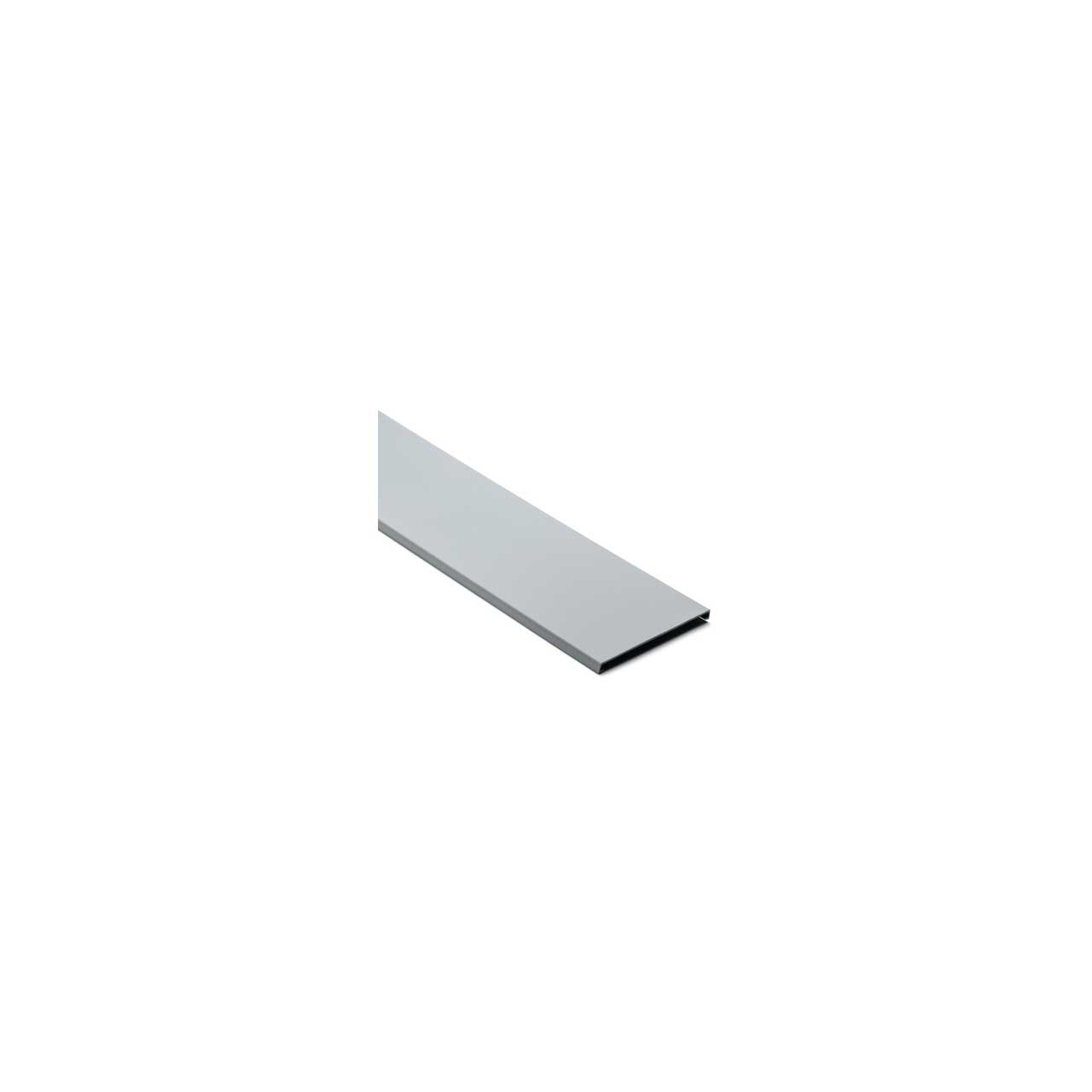 HellermannTyton 181-94009 4-Inch Wide 6-Foot Length PVC Wiring Duct Cover for TYT-4X4 - Gray - 20 Pack 181-94009-20