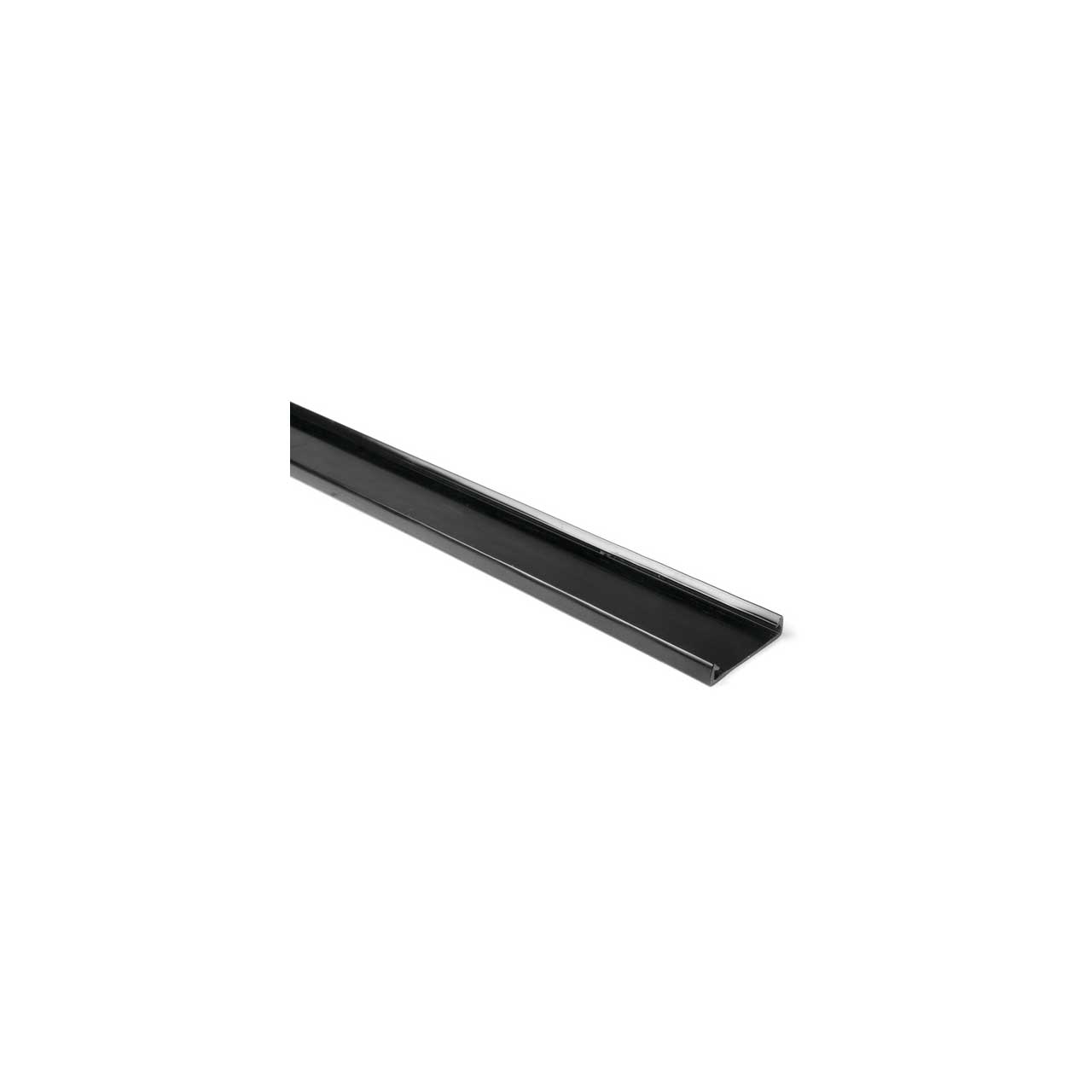 HellermannTyton 181-94000 4-Inch Wide 6-Foot Length PVC Wiring Duct Cover - Black - 20 Pack 181-94000-20