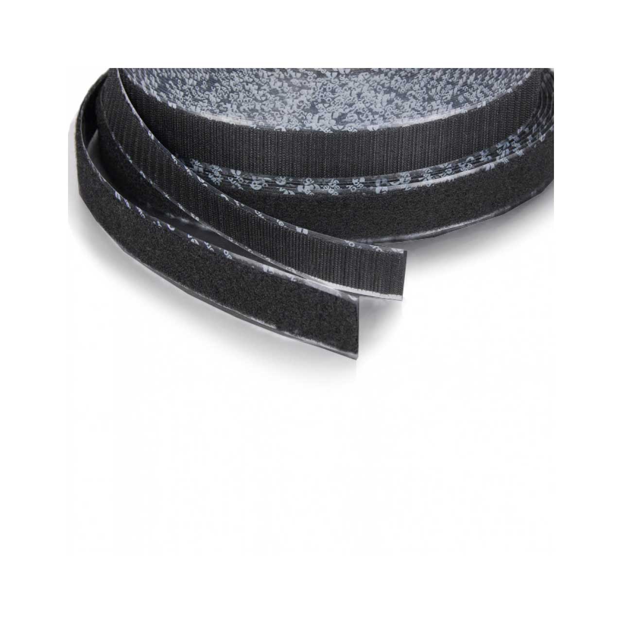 VELCRO® Brand 189453 Tape On A Roll Pressure Sensitive Rubber Adhesive Hook  - 1 Inch x 25 Yard - Black
