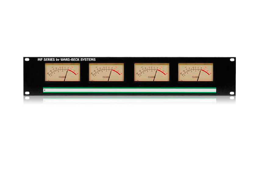 WardBeck MP4(PPM) Rackmount Quad PPM Meter Panel