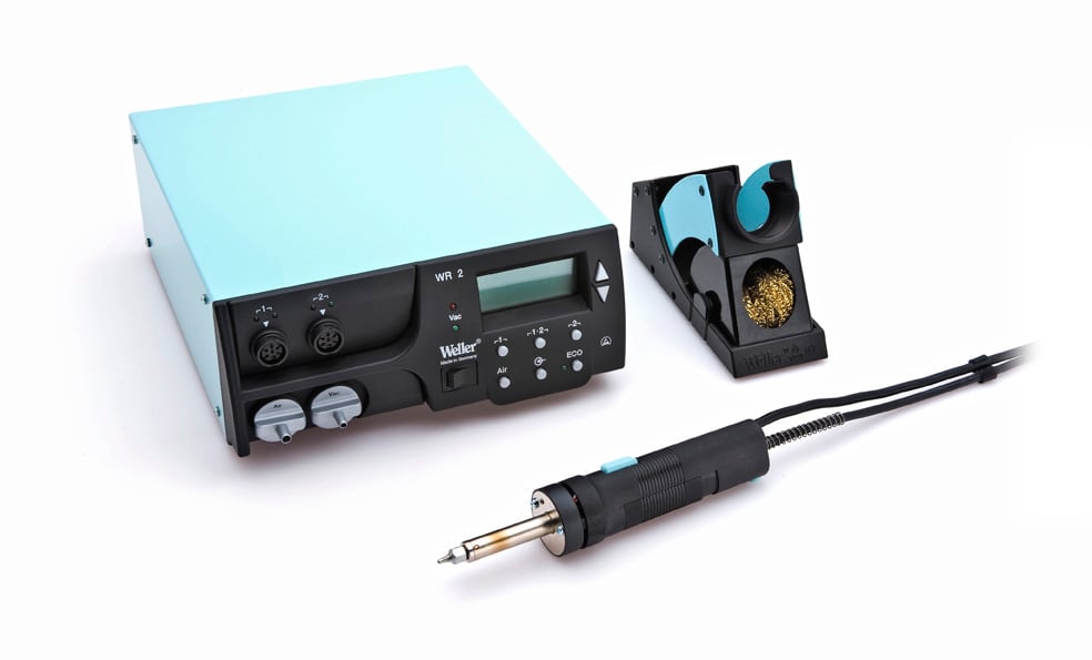 Weller WR2000X Digital Rework Station w/ DXV80 Desoldering Pencil