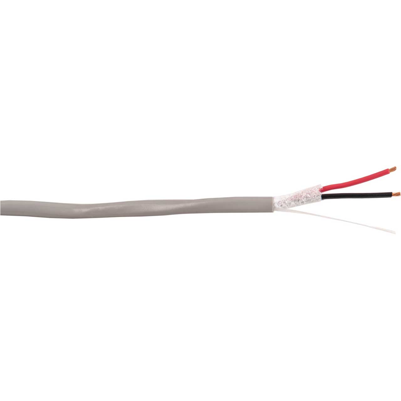 West Penn AQC224 Aquaseal 18 AWG 2 Conductor PLTC Unshielded Cable - 500 Foot WP-AQC224500GY