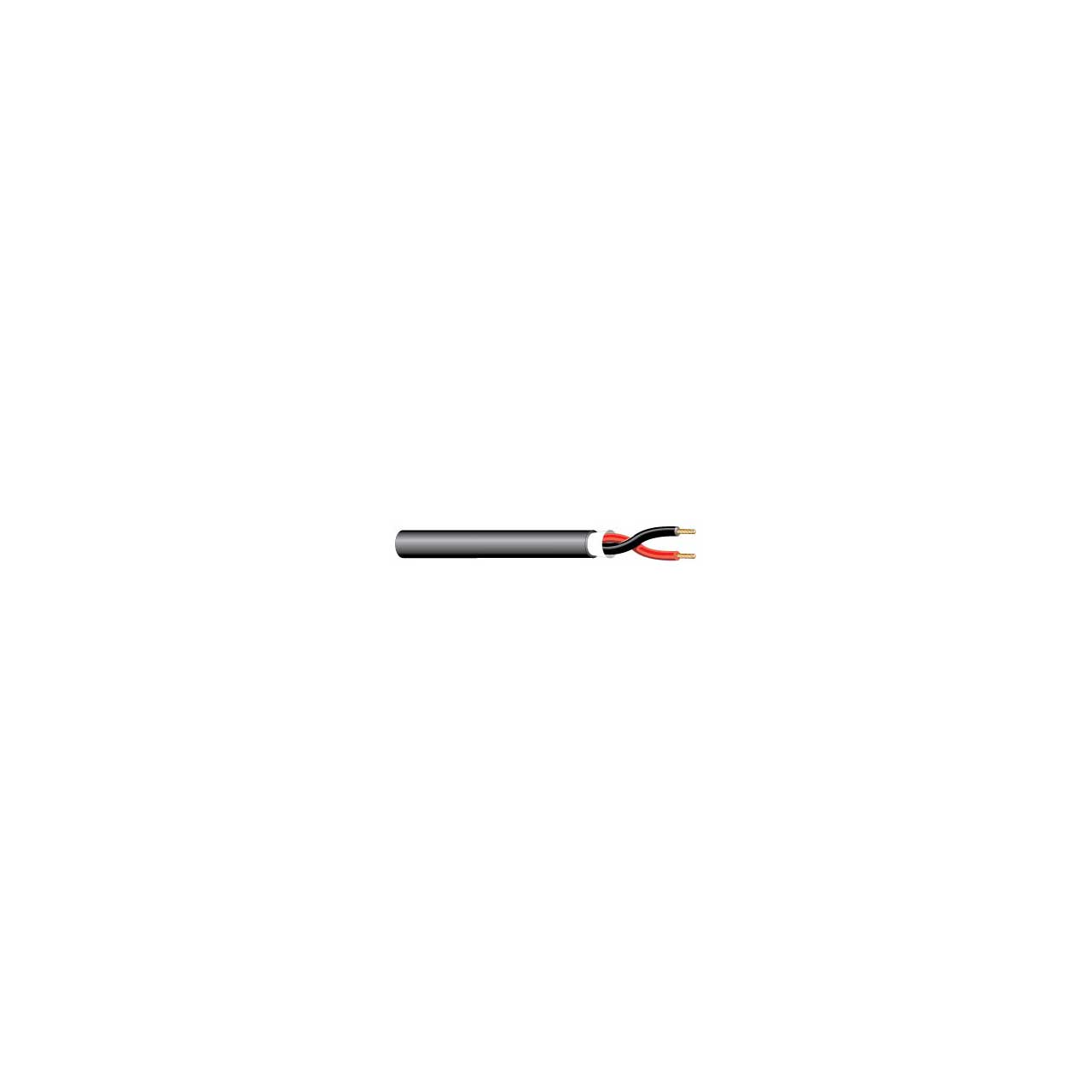 West Penn AQC227GY1000 2 Conductor - 12AWG - Unshielded Aquaseal CL3 / FPL Rated Alarm / Control Cable - Gray - 1000 Foot WP-AQC227-1000GY