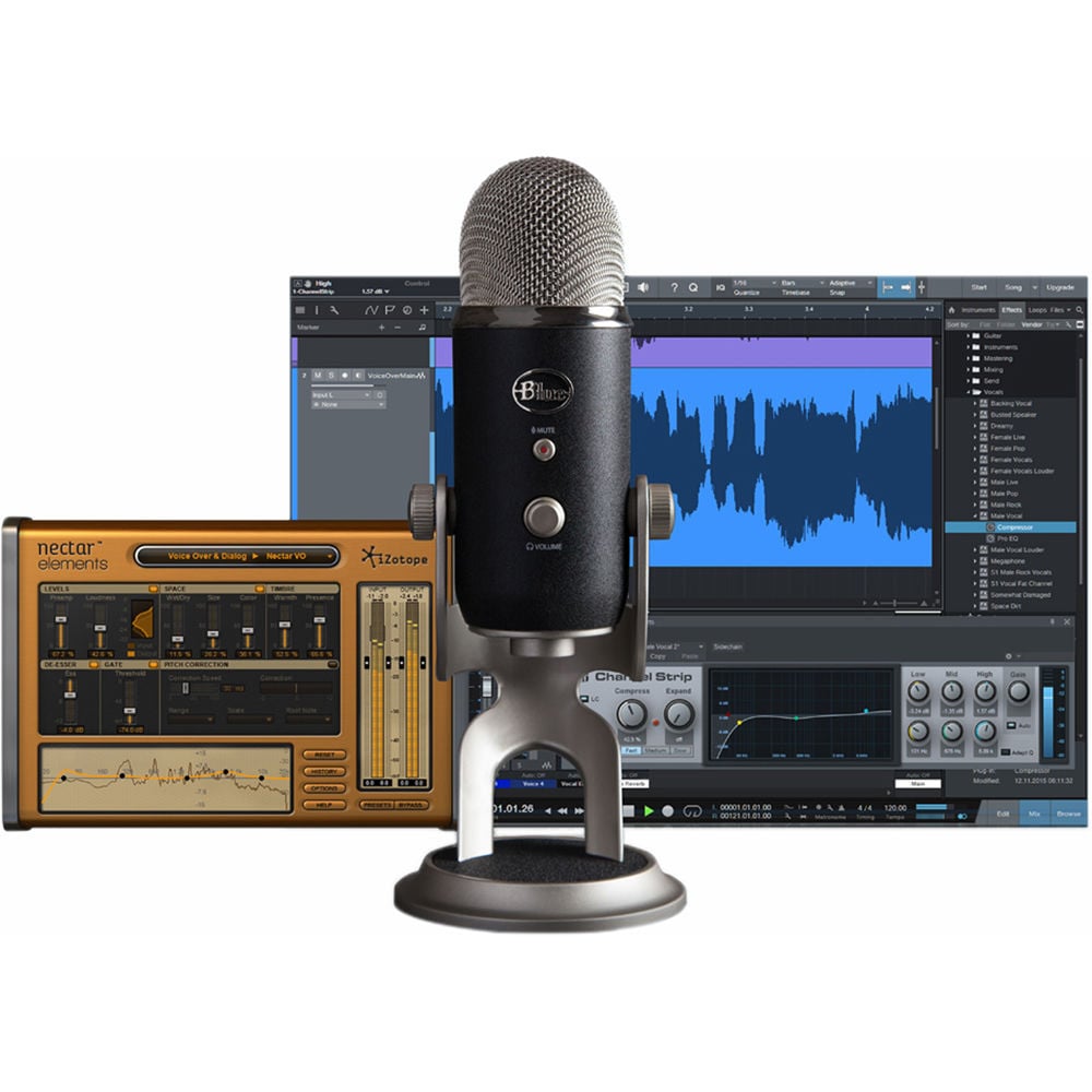 Blue Microphones Yeti Pro USB Condenser Microphone Multipattern