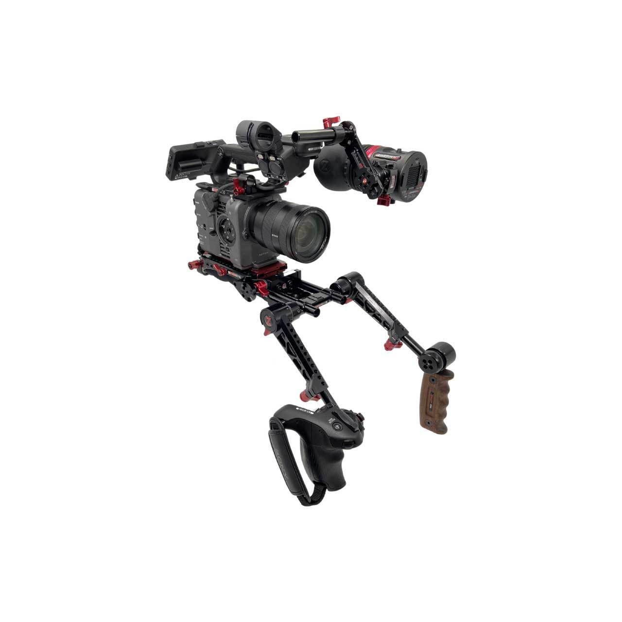 Zacuto Z-SX6-PDG Sony FX6 Recoil Pro with Dual Trigger Grips