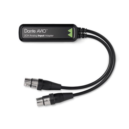 Audinate ADP-DAI-AU-2X0 Dante Audio Converter Analog Input Adapter ...