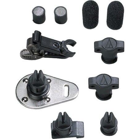 Audio-Technica AT899cW Subminiature Omnidirectional Condenser Lavalier ...
