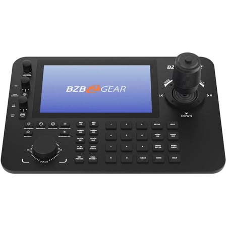 BZBGEAR BG-COMMANDER-PRO Professional Serial and IP PTZ Camera Joystick ...
