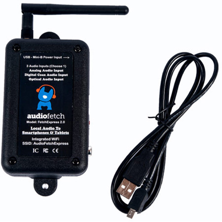 Broadcastvision FETCHEX-P2 AudioFetch Express & Wireless Router - up to ...