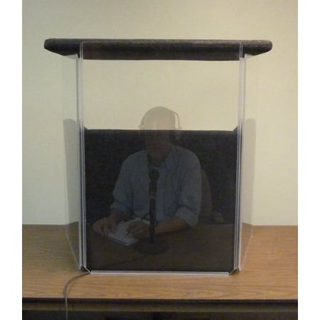 Clearsonic IPTD IsoPac T Tabletop Translator/Vocal Iso Booth Package w ...