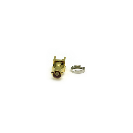 Coax Connectors 67-454-D66 Micro BNC Straight PCB Mount Bulkhead Jack ...