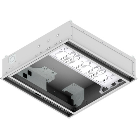 FSR CB-22P 2x2 Ft. Ceiling Box with 6 AC Outlets & Projector Pole Fitting