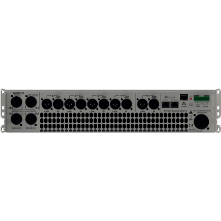 Martin Audio iKON Ik81-Dante 8-channel 10000 Watt Class D Dante Power ...