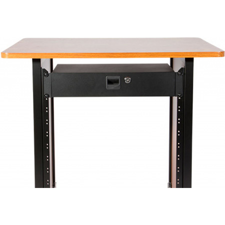 On Stage Stands RDLS2000 2U Locking Rack Drawer (Shallow)
