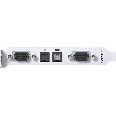 RME HDSPe AIO Pro 24 Bit 192 kHz PCI Express Card 30-channel - Analog ...