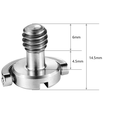 SmallRig 838 Quick release Camera Fixing screw 1/4 inch