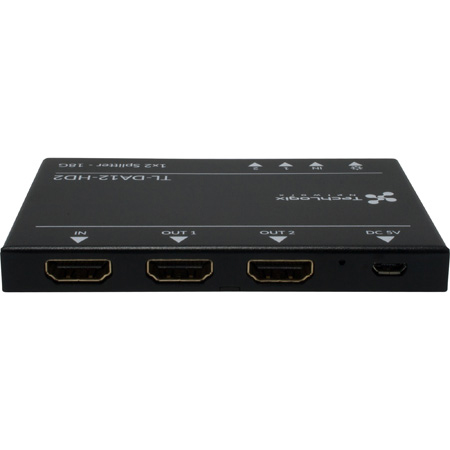 TechLogix TL-DA12-HD2 1x2 HDMI Splitter - 4K@60