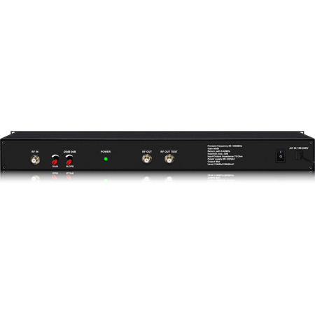 Thor Broadcast H-RF-AMP-40-RM 40db CATV Rackmount RF Amplifier ...