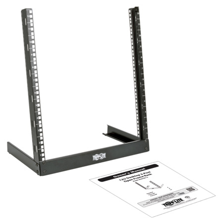 Tripp Lite SR2POST12 SmartRack 12U Desktop 2-Post Open-Frame Rack