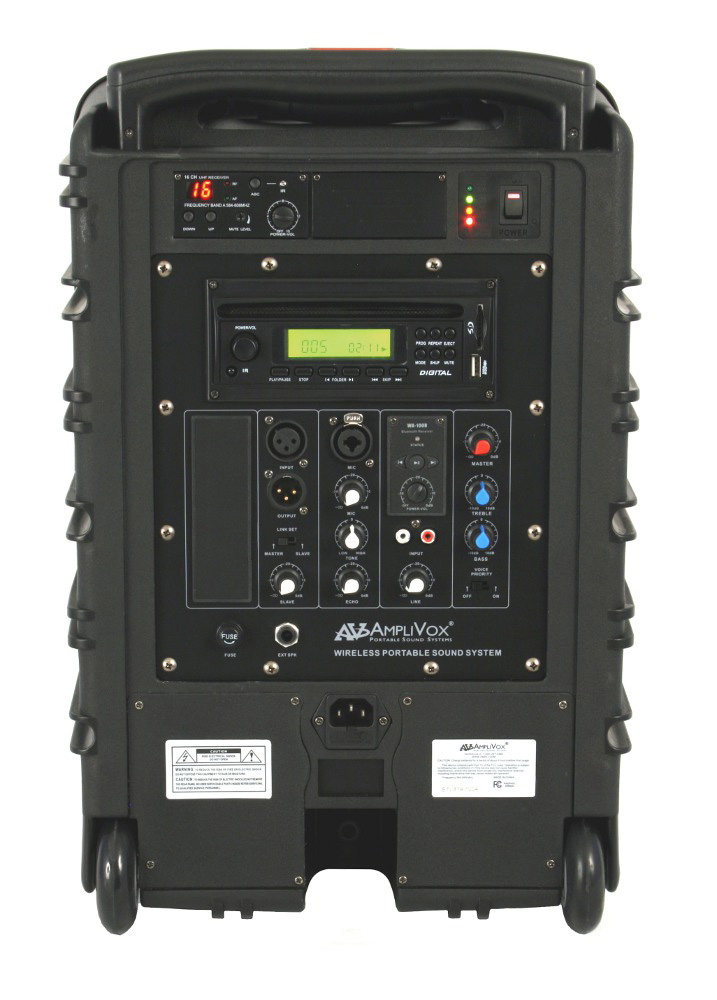 Amplivox SW800 Titan Wireless Portable PA With embedded Bluetooth